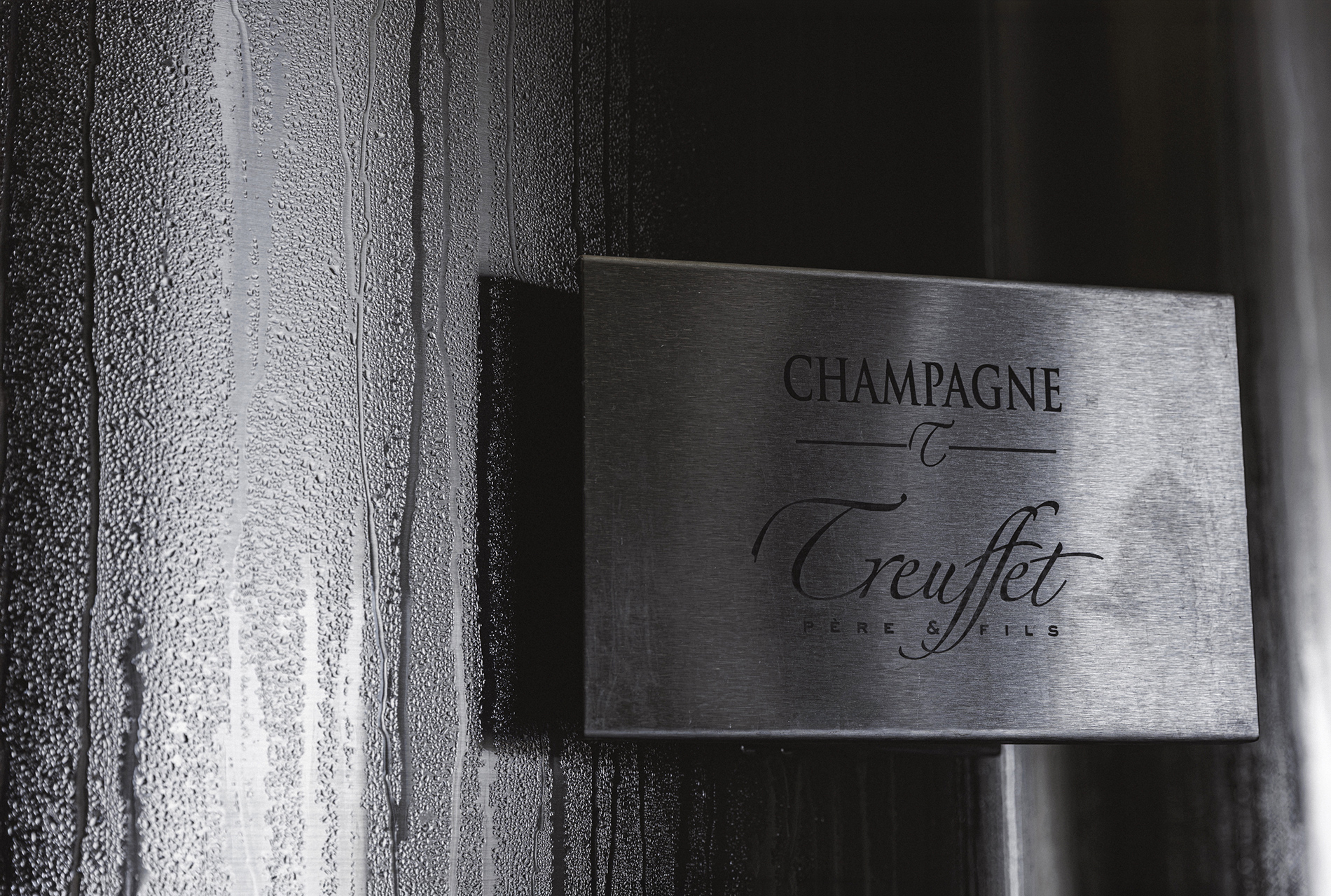 Plaque de la Maison Champagne Treuffet